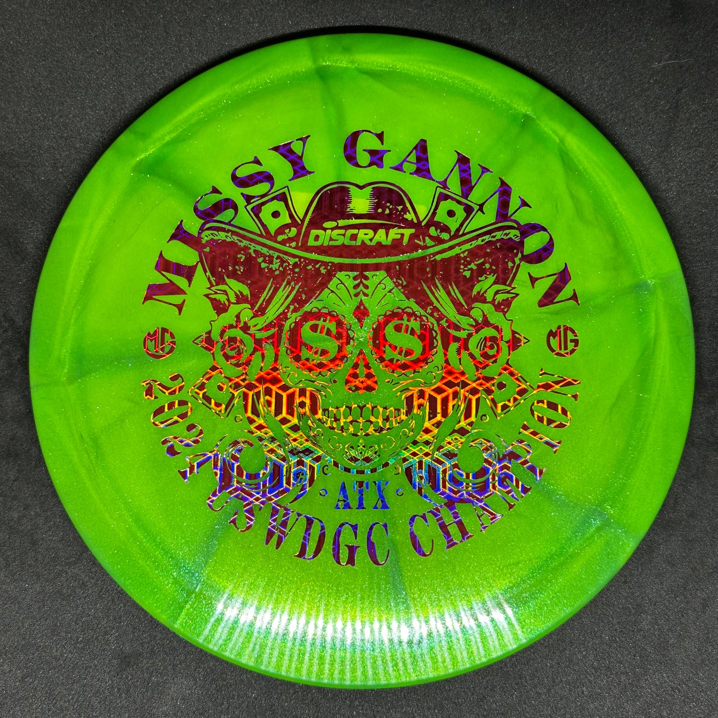 Discraft 2024 USWDGC Missy Gannon Z Swirl Undertaker