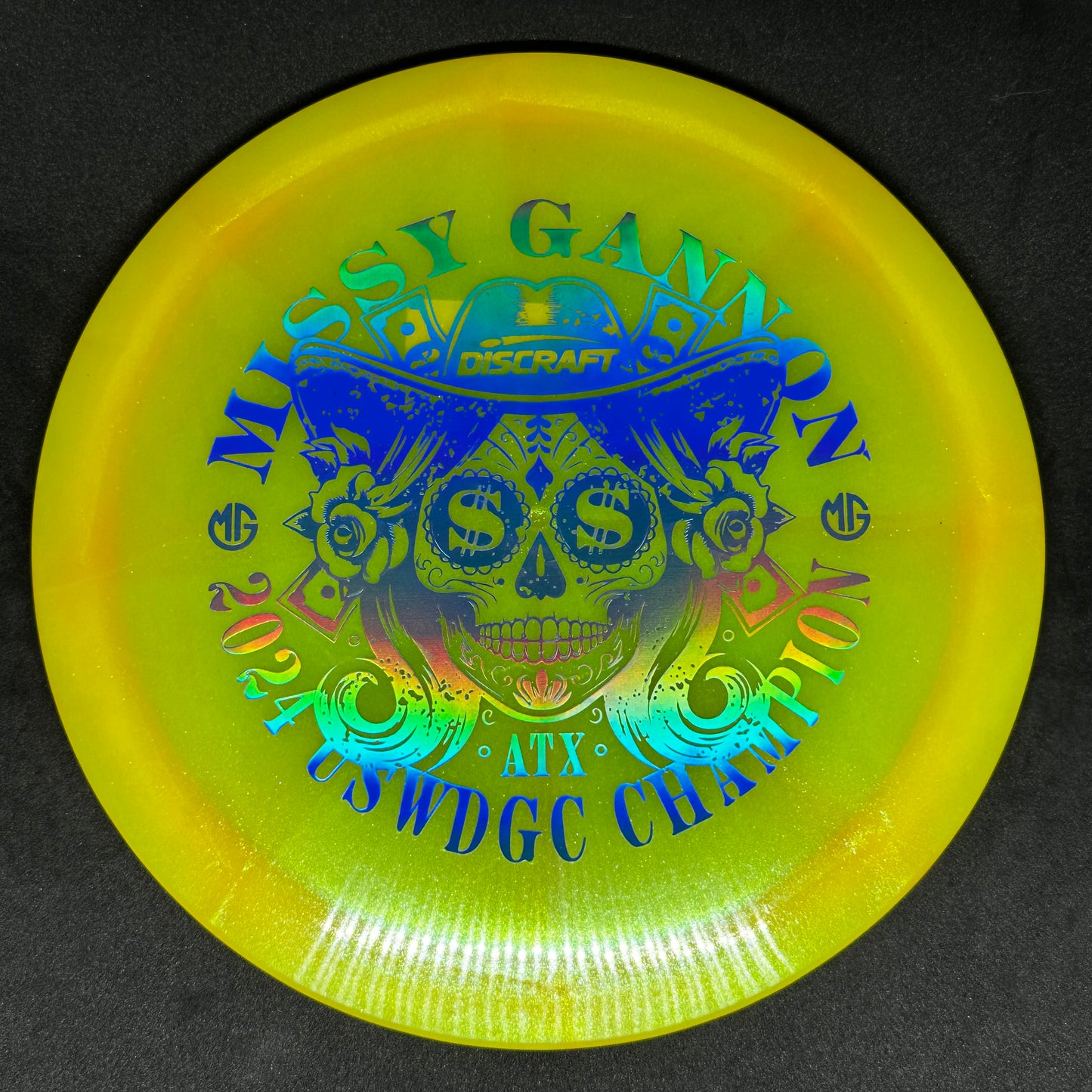 Discraft 2024 USWDGC Missy Gannon Z Swirl Undertaker