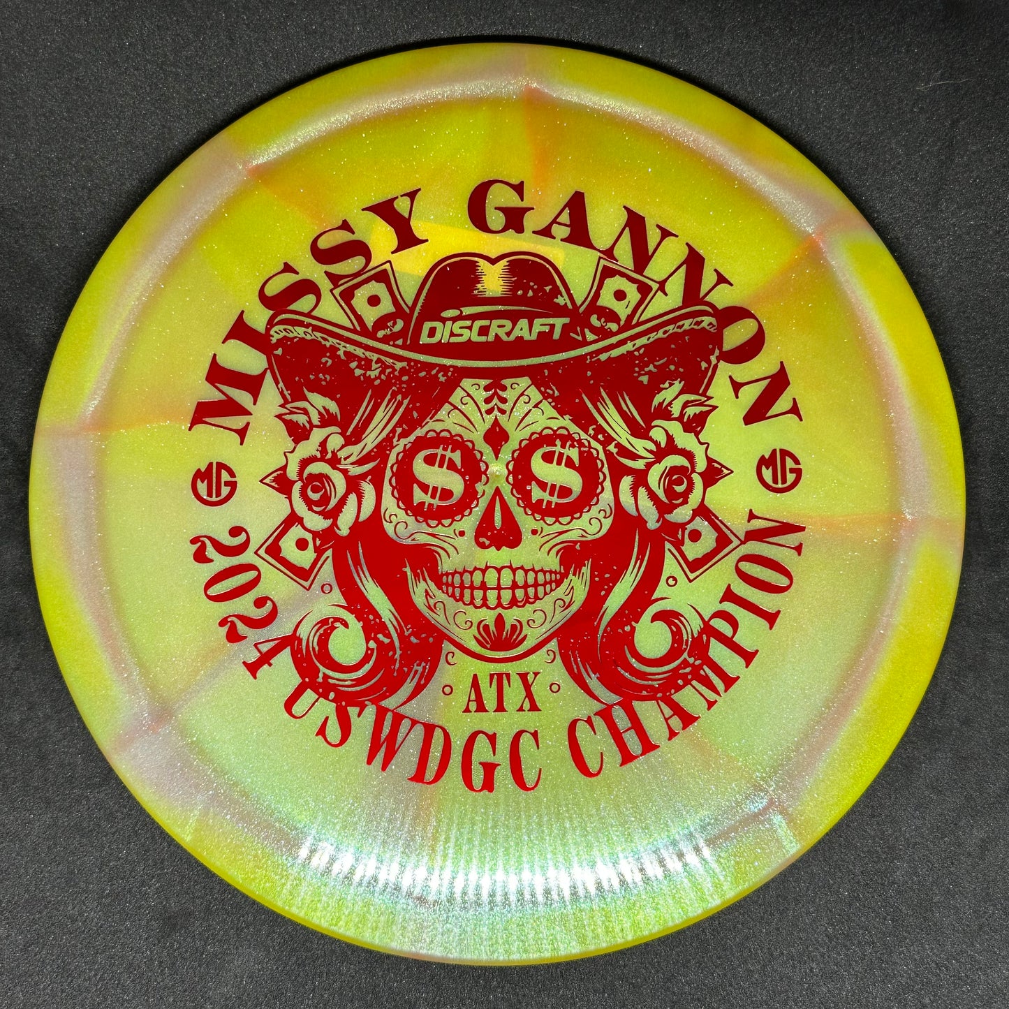 Discraft 2024 USWDGC Missy Gannon Z Swirl Undertaker